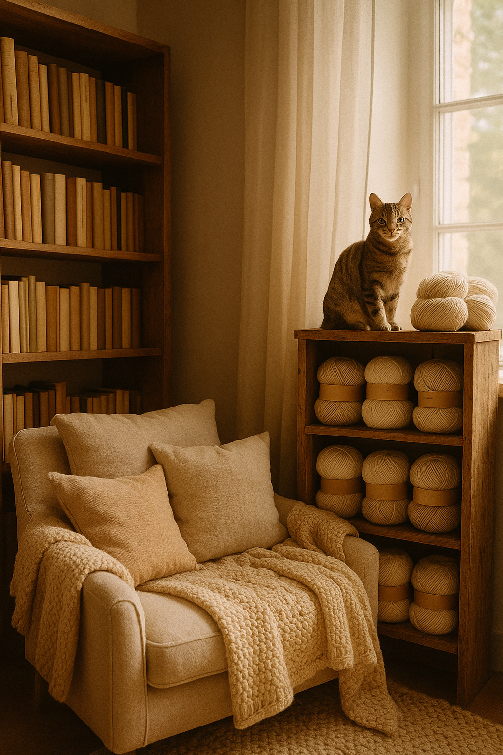 Pelotes de laine artisanale